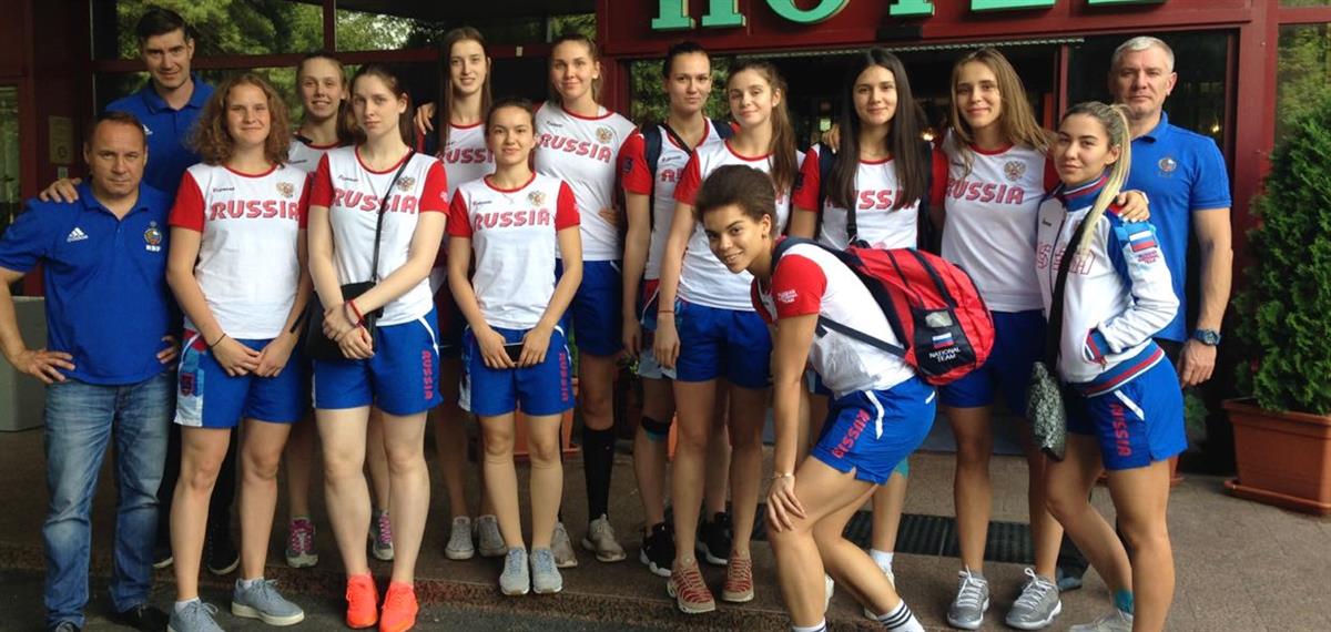 Девушки U20 отправились на Первенство Европы